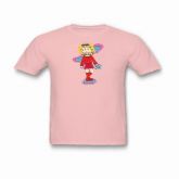 Camiseta Infantil feminina 100% algodão