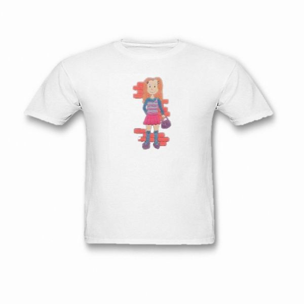 Camiseta Infantil feminina 100% algodão