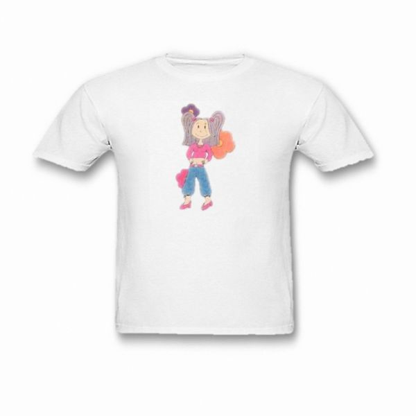 Camiseta Infantil feminina 100% algodão